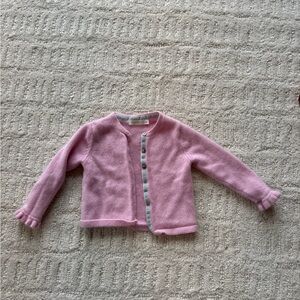 Pink Baby Boden Cardigan- 100% Cashmere